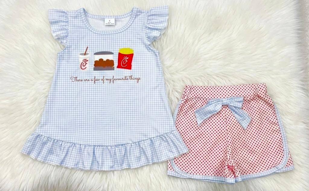 Favorite Things Embroidery Outfit
