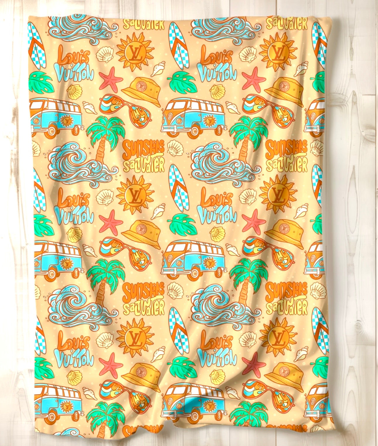 Groovy Volkswagen Blanket