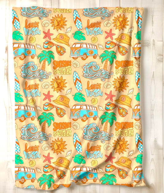 Groovy Volkswagen Blanket
