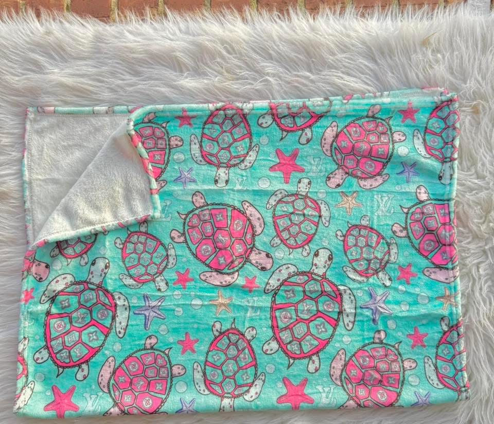 Sea Turtles Blanket